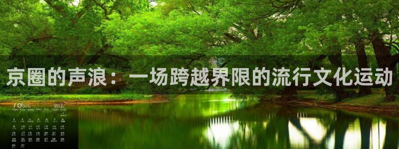 新城平台网页版登录：京圈的声浪：一场跨越界限的流行文化运动